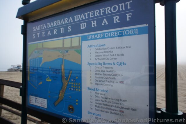 Santa Barbara Waterfront Stearns Wharf Directory and Map.jpg