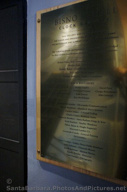 Bisno Schall Clock Gallery People Involved Plaque.jpg