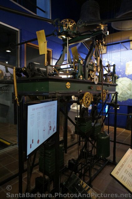 Clock Mechanism display at the Santa Barbara County Courthouse Bisno Schall Gallery.jpg