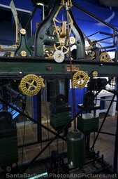 Clock Mechanism made by Seth Thomas Clock Co. at Bisno Schall Gallery within Santa Barbara County Courthouse.jpg