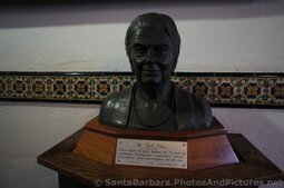 Dr. Pearl Chase head bust inside the Santa Barbara County Courthouse.jpg