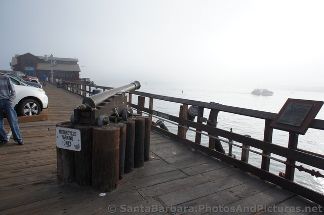 Canon at parking area for Stearns Wharf.jpg