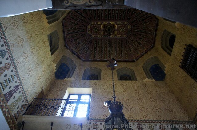 Intricate Ceiling of a section in Santa Barbara County Courthouse.jpg