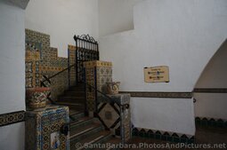 Stairs to Viewing Tower & Mural Room of the Santa Barbara County Courthouse.jpg