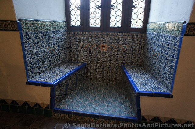 Tiled Bench Sitting Area at the Santa Barbara County Courthouse.jpg