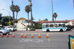 Santa Barbara Downtown Waterfront Electric Shuttle in motion.jpg