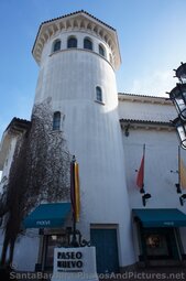 Macy's in a Funky Tower Building on State St Santa Barbara Paseo Neuvo.jpg