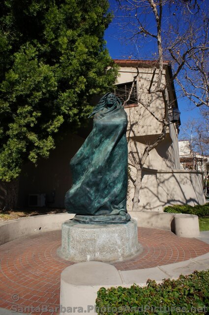 Native American Chief Statue at Santa Barbara downtown area.jpg