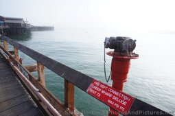Fire Department Connection Under Wharf Deluge Bent 73 Max PSI 175 at Stearns Wharf.jpg